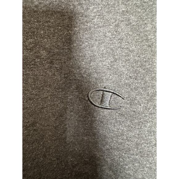 CHAMPION Powerblend Fleece Crew Neck Sweatshirt Mens M Embroidered Heavy Weight - Picture 6 of 12